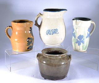 Pottery Pitcher Grouping