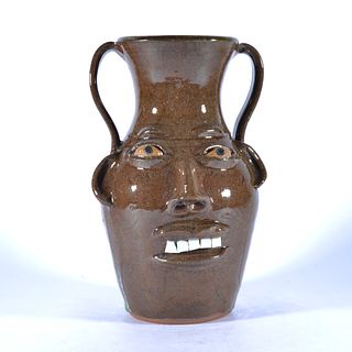 Walter Fleming Face Vase