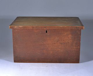 Antique Walnut Document Box
