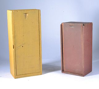 Sothern Painted Candle Boxes (2)