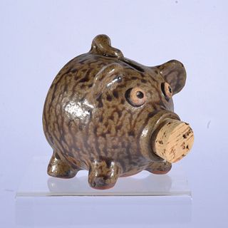 Pottery pig
