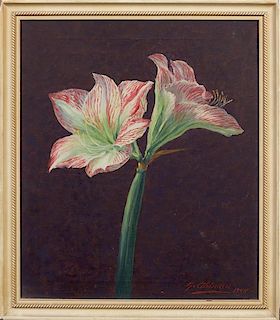 Gotthilf Ahlman, (American, b. 1888), Untitled (Flowers), 1944