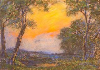 Francesco J. Spicuzza, (American, 1883-1962), Sunset