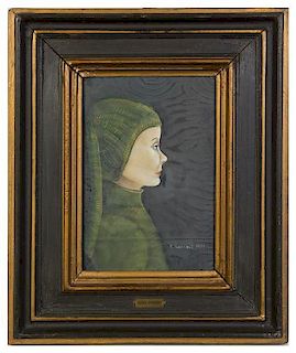 Renza Bonanni, (20th century), Profile of a Woman, 1971