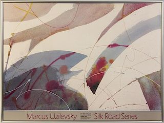 * Marcus Uzilevsky, (20th century), Silk Road Series, New works on paper at Ryan Johnson Gallery, October 1984