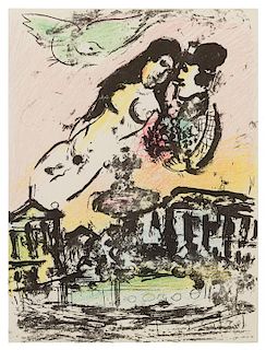 Marc Chagall, (French/ Russian, 1887-1985), The Lover's Heaven