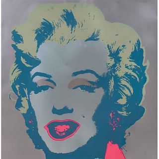 ANDY WARHOL, II.26: Marilyn Monroe, Con Sello en la parte posterior, Serigrafía S/N, 91.4 x 91.4 cm