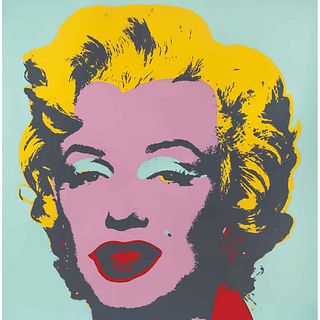 ANDY WARHOL, II.23: Marilyn Monroe, Con Sello en la parte posterior, Serigrafía S/N, 91.4 x 91.4 cm