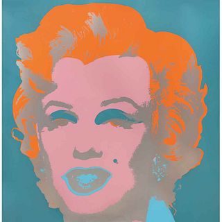 ANDY WARHOL, II.29: Marilyn Monroe, Con Sello en la parte posterior, Serigrafía S/N, 91.4 x 91.4 cm