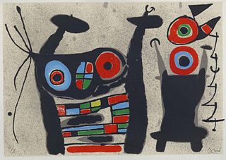 Joan Miro - Untitled VIII from Le Lezard Aux Plumes D Or