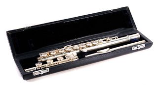 Alpine Sterling Silver Flute w/Cases