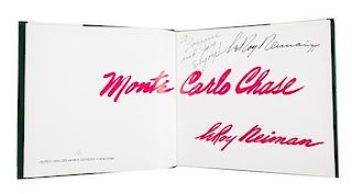 NEIMAN, LEROY. Monte Carlo Chase. New York, [1988]. First ed., inscribed. With signed postcard laid in.