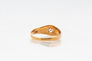 Vintage 14k and Diamond Ring