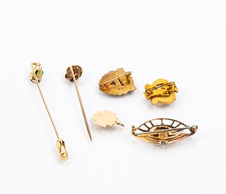 Lot of Gold Pins
