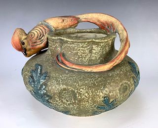 Amphora Pheasant Vase