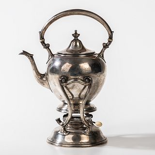 Gorham Sterling Silver Kettle-on-stand