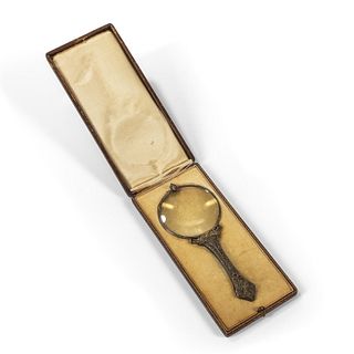 Sterling Silver Magnifier in Case