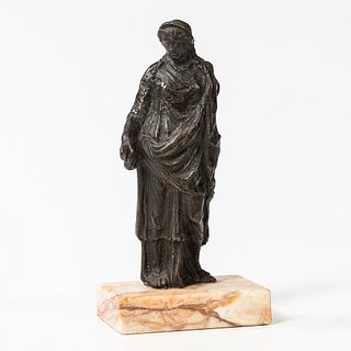 Bronze Model of a Classical Maiden