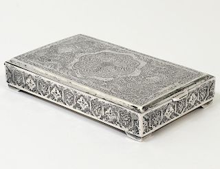 MIDDLE EASTERN SILVER BOX