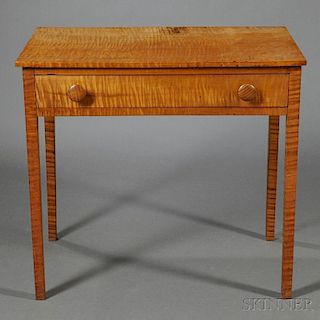 Federal Tiger Maple Table