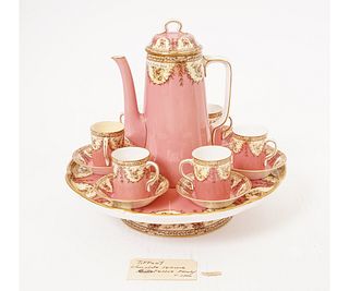 ROYAL WORCESTER CHOCOLATE SERVICE