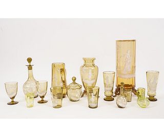 MARY GREGORY GLASSWARE