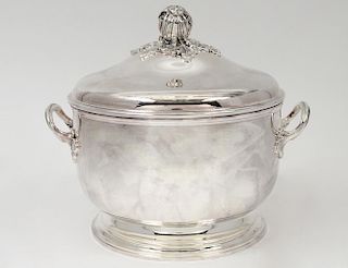 ERCUIS SILVER PLATED BOWL AND COVER