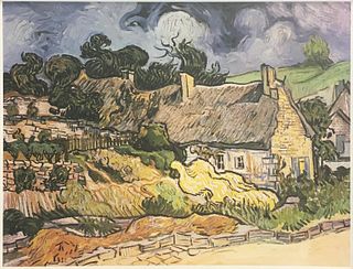 Vincent Van Gogh - Thatched Cottage