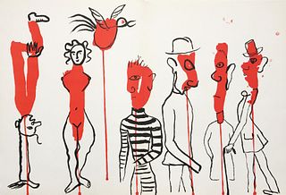 Alexander Calder - Circus II from Derriere le Miroir