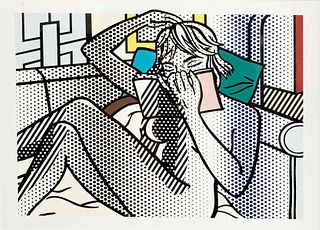 Roy Lichtenstein - Reading Nude