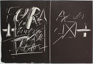 Antoni Tapies (After) - Monotype II
