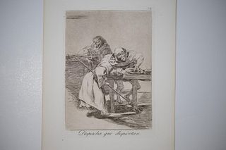 Francisco Goya - Despacha que dispiertan