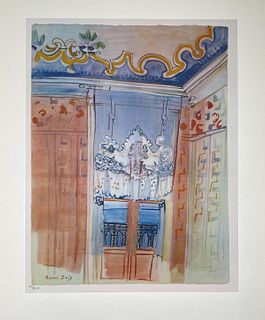 Raoul Dufy - A Room in Nice