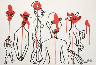 Alexander Calder - Circus I from Derriere le Miroir No.
