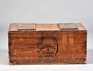 OLD NAVY WOOD SECURITY BOX