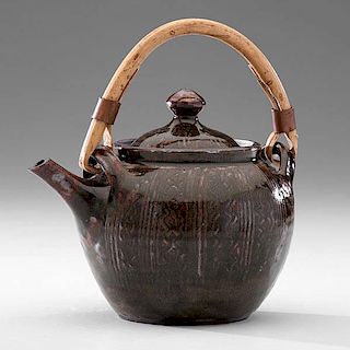 Abuja Pottery Teapot by Ladi Kwali (Nigeria; 1925-83) 