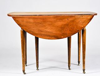 CHARLES X STYLE FRUITWOOD TABLE