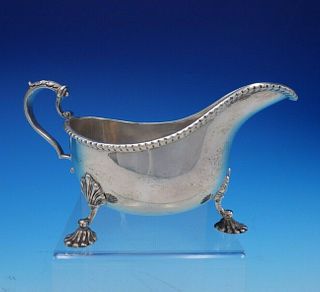 Adie Brothers English Sterling Silver Gravy Sauce Boat  