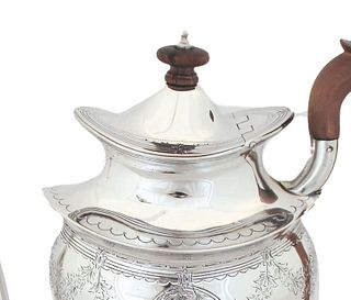 Sterling Chocolate Pot