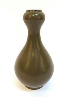 Tea Dust Glaze Garlic Vase