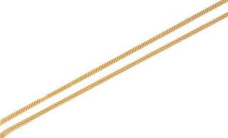 An 18 Karat Yellow Gold Mesh Necklace, Elsa Peretti for Tiffany & Co., 8.30 dwts.
