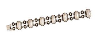 A Sterling Silver Bracelet, Henry Pilstrup for Georg Jensen, 28.90 dwts.