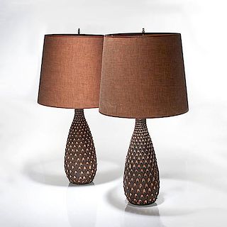 Ceramic Pineapple Table Lamps 