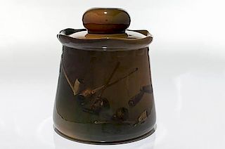 Rookwood Stand Glaze Humidor, by Grace Young 