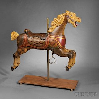 "Mildred" Carousel Jumper Horse Figure
