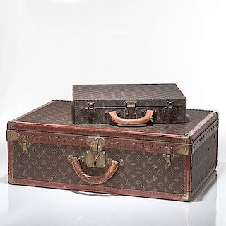 Louis Vuitton Suitcase and Briefcase 
