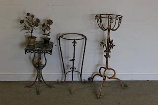 Lot Of Assorted Wrought iron Objects