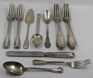 STERLING. Miscellaneous Grouping of Tiffany Silver