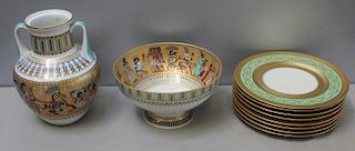 Porcelain Lot To Inc A Kaiser Theben Porcelain Urn