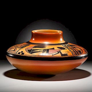 Mark Tahbo (Hopi, b. 1958) Polychrome Pottery Jar 
